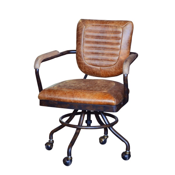 Mitchell Office Chair in brown