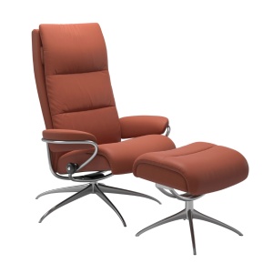 Stressless Tokyo Chair & Stool with high back