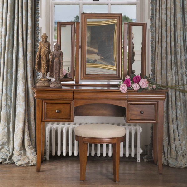 Paris Dressing Table, Mirror and Stool