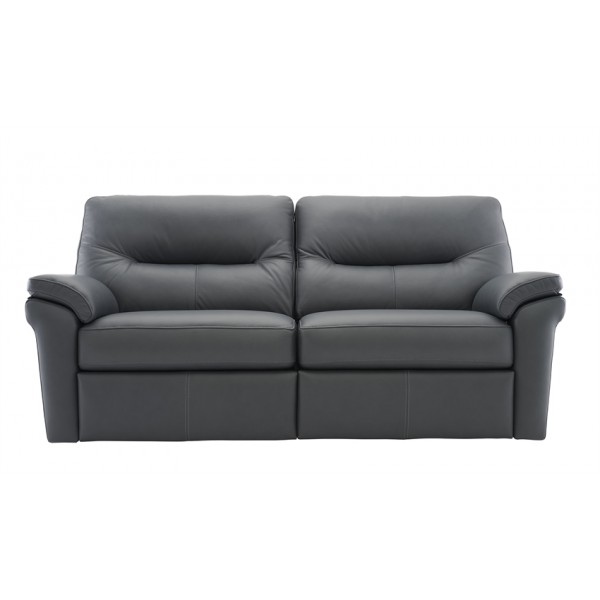 G Plan Seattle 3 Seater Leather Sofa