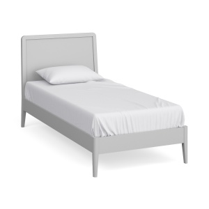 Capri Soft Grey Single Bedframe