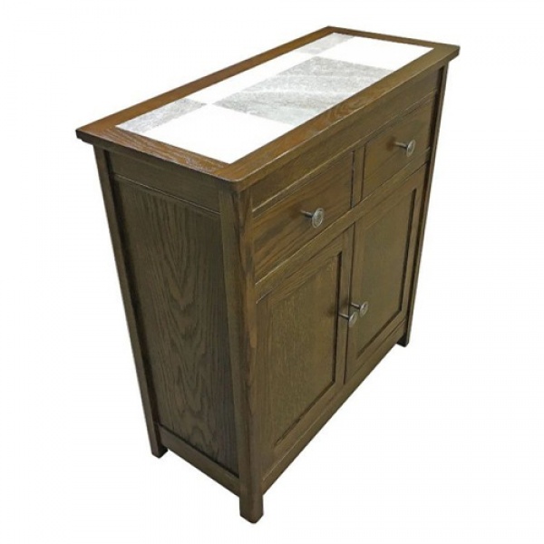 Anbercraft Beaumont Small Sideboard with Tile Top