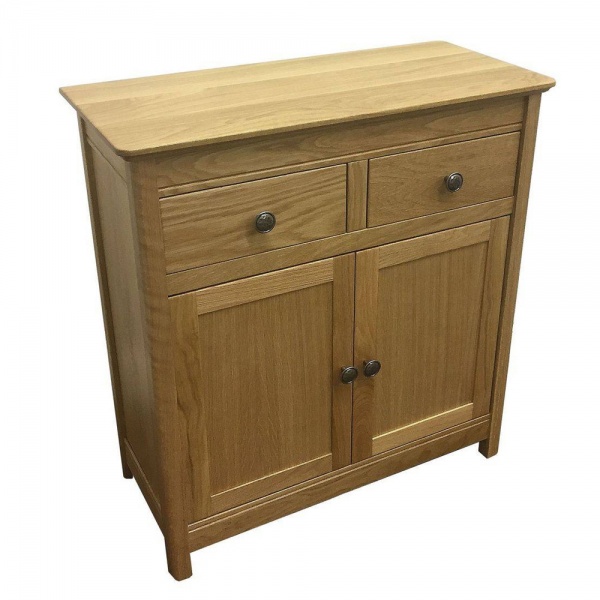 Anbercraft Beaumont Small Sideboard with Wood Top