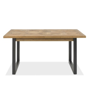 Ravi Rustic Oak 4-6 Seater Dining Table front