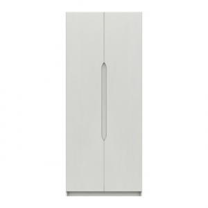 Somerton 2 Door Wardrobe in white gloss front