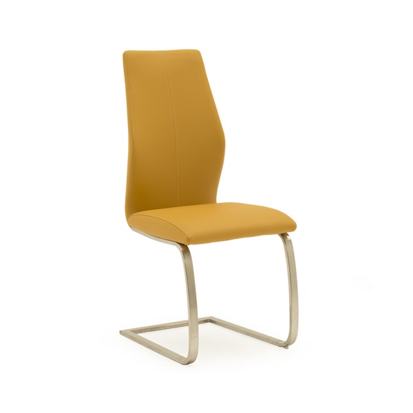 Essence Cantilever Dining Chair in pumpkin