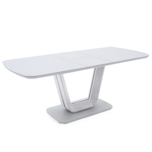 Lorenzo dining table in white