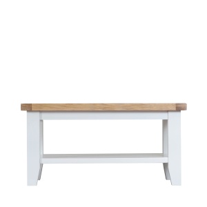 Townsend Oak Small Coffee Table in white