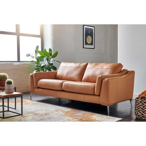 Morley sofa in leather