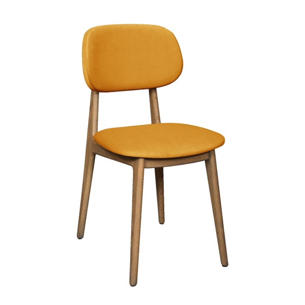 Boswell Dining Chair in mustard