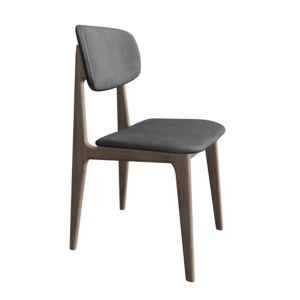 Boswell Dining Chair in steel