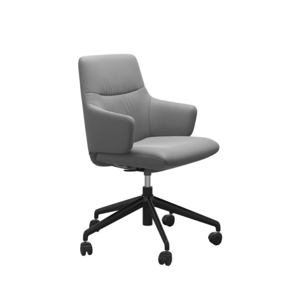 Stressless Mint Home Office Low Back with Arms 1