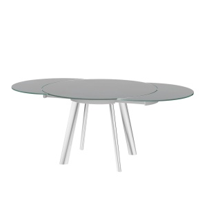 Orazio Extending Dining Table extended