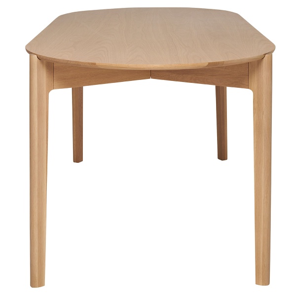 ercol Siena Medium Dining Table end view