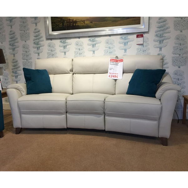 Clearance G Plan Hurst Curved Sofa